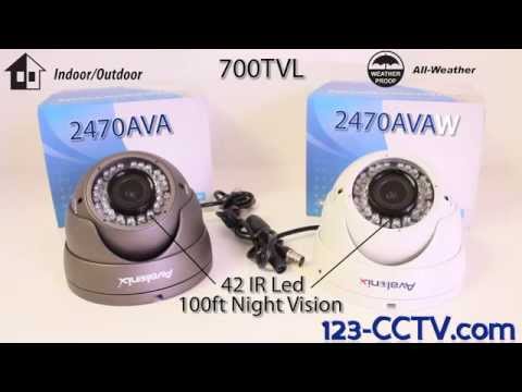 700TVL 960H Vandal Proof Dome Camera 2.8-12mm Sony Effio 123CCTV Review