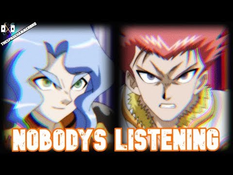 Bakugan Amv: Gus Grav vs Volt Luster - Nobodys Listening [ Full ]