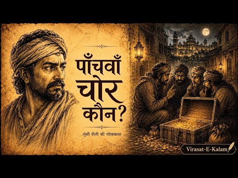 पाँचवाँ चोर कौन था? | जब राजा बना चोर | रहस्यमयी लोककथा | मुंशी प्रेमचंद 