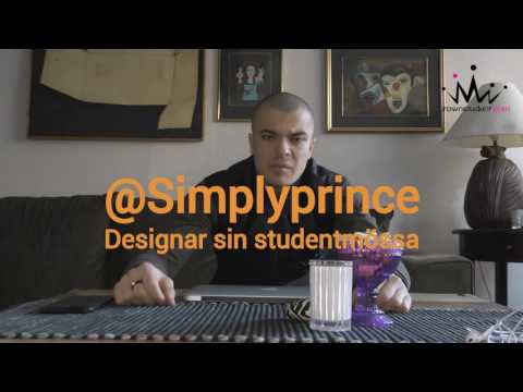 Simplyprince designar sin studentmössa från Crownstudent