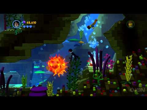 The Lego Movie 100% Walkthrough - Level 09: The Depths