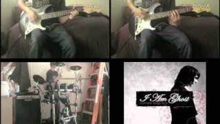 Pretty People Never Lie, Vampires Never Really Die by I Am Ghost Dual Guitar and Drum Cover
