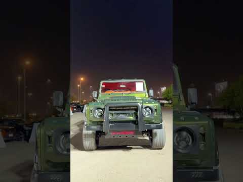 A closer look at the Land Rover Defender as the owner talks about the SUV