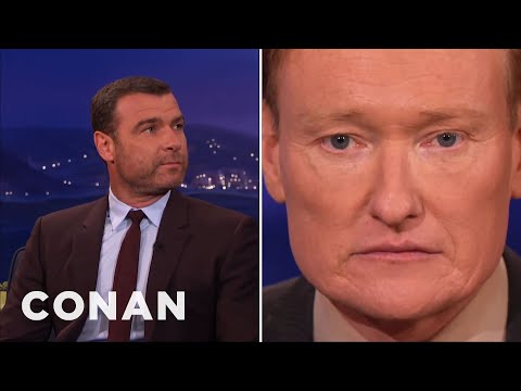 Liev Schreiber Has Resting Badass Face | CONAN on TBS