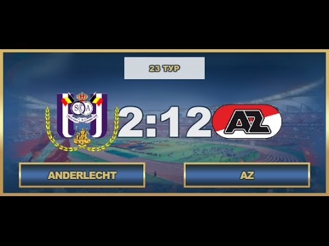 AFL. Benelux. Premier Division. Tour 23. Anderlecht - AZ