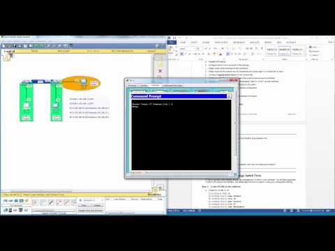 CCNA 3.2.2.5 Configuring VLANS and Trunking