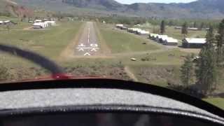preview picture of video 'Vans RV7 landing at Twisp WA'