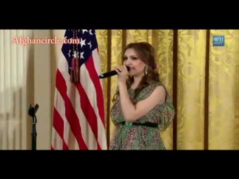 Mozhdah White House Performance  ...Dukhtare Afghan...