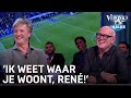 Man in publiek reageert op lachende René: 'Ik weet waar je woont!' | CHAMPIONS LEAGUE