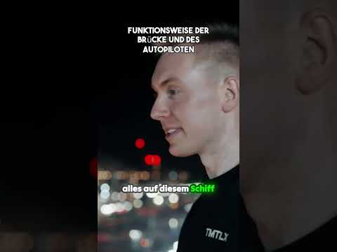 Einblick in den Alltag auf einem der größten Containerschiffe der Welt