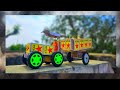 How To Make Tractor Match Box At Home Rc Motor Children Toy