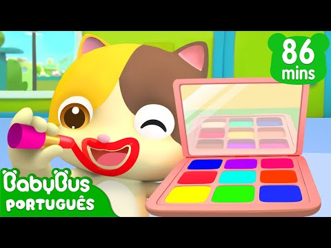 Vamos Maquiar ao Papai! | TOP HITS de Verão 🔥🔥🔥 | Historinhas e Músicas Infantis | BabyBus Português