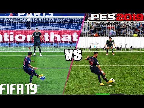 FIFA 19 vs. PES 2019: Penalty Kicks | 4K