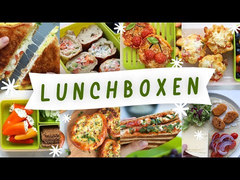 Back to School/University: 16 Delicious Recipes for Your Lunchbox | Lunchbox Ideas for Breakfast/...