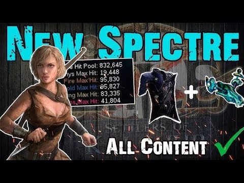 Pure Spectre Ward Tank - All Content, Ubers, T17s - PoE 3.25