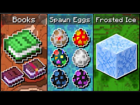 23 Hidden Minecraft Items You Need Commands For