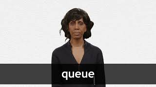 How to pronounce QUEUE in American English