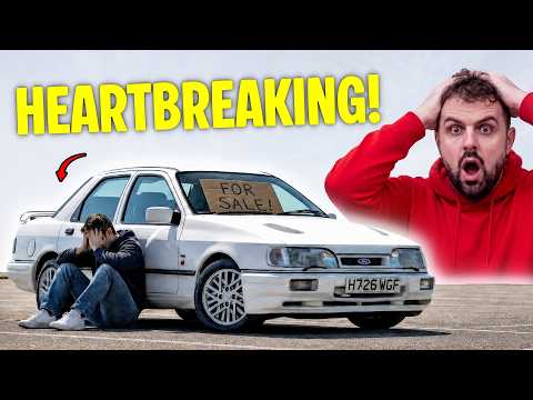 HE WAS FORCED TO SELL HIS FORD SIERRA COSWORTH!