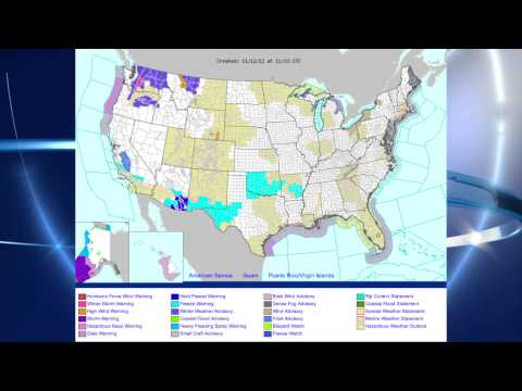 November 12 Weather Xtreme Video - Morning Edition