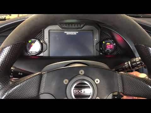 AEM CD7 Carbon Dash Setup Complete