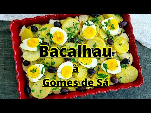 Como Fazer BACALHAU à GOMES de SÁ: Receita Fácil e Perfeita!
