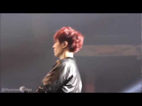 [1080p/Fancam] 130202 United Cube Concert - Hyunseung dancing