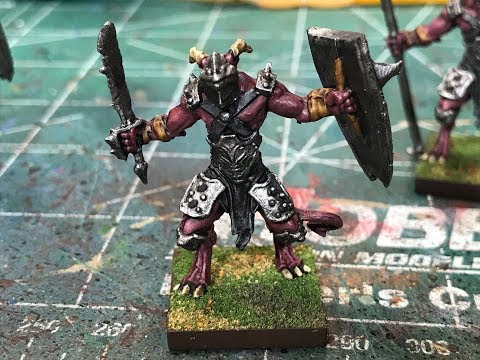 Painting guide for Abyssal Guard models