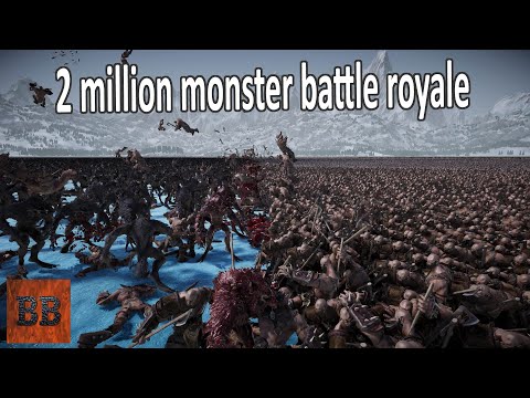 2 Million Monster Battle Royale  – Ultimate Epic Battle Simulator 2 – UEBS 2