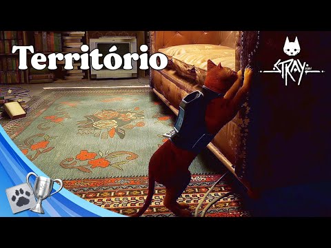 STRAY - TROFÉU TERRITÓRIO - GUIA DE TROFÉUS - PS5