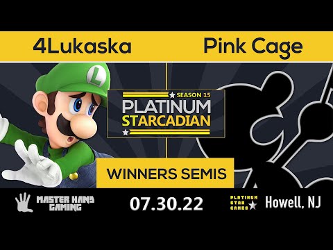 Platinum Starcadian S15 - 4Lukaska (Luigi) Vs. Pink Cage (Game & Watch) - W Semifinals