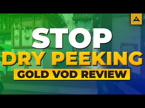 Stop Dry Peeking and Clear Your Corners - Gold Phoenix VoD Review - Valorant