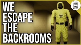 We get terrified as we try and ESCAPE THE BACKROOMS