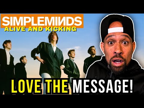 Rapper FIRST time REACTION to Simple Minds - Alive And Kicking! The END is CRAZY....