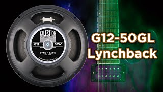 Video thumbnail for Celestion G12-50GL Lynchback clean, crunch and high gain demonstration by Thevon