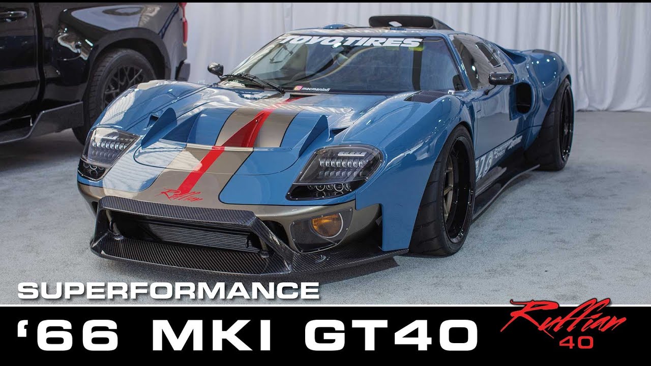 Watch the 1966 GT40 replica SEMA build video