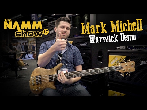 Mark Michell - Warwick Bass Demo at NAMM Show 2017