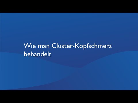 Wie man Cluster-Kopfschmerz behandelt