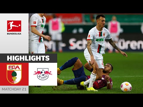 Resumen de FC Augsburg vs RB Leipzig Jornada 21