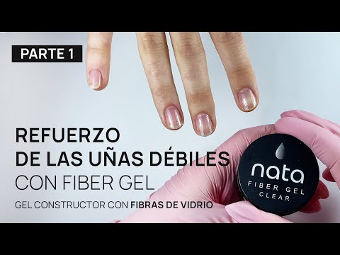 Fiber Gel constructor para el refuerzo de uñas débiles PARTE 1