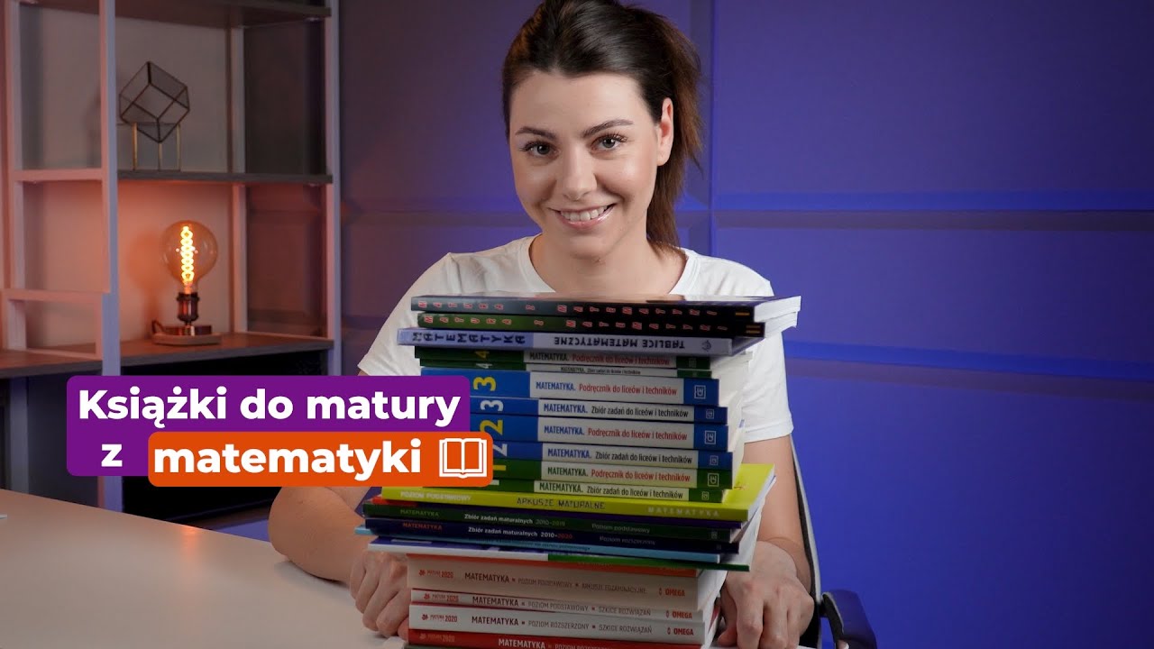 A Ty z czego się uczysz? 🤔📚 książki do matury z matematyki  #matura #matematyka #matura2025