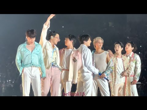 220415 BUTTER fancam 방탄소년단 BTS PTD on stage Las Vegas Day 3