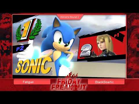 FF #16 [Wii U] - Fatigue (Zero Suit Samus) vs BlackBeartic (Sonic) - Winners Round 2