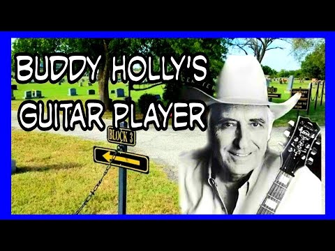 Grave of Tommy Allsup - Legendary Guitar Player
