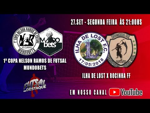 1ª COPA NELSON RAMOS DE FUTSAL MUNDOBETS - ILHA DE LOST 3X4 ROCINHA