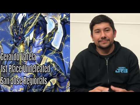 Yu-Gi-Oh! 1st Place UNDEFEATED (9-0)  San Jose Regional Thunder Dragons - Gerardo Varela