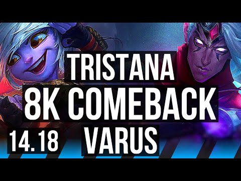 TRISTANA vs VARUS (MID) | 8k comeback | EUW Master | 14.18