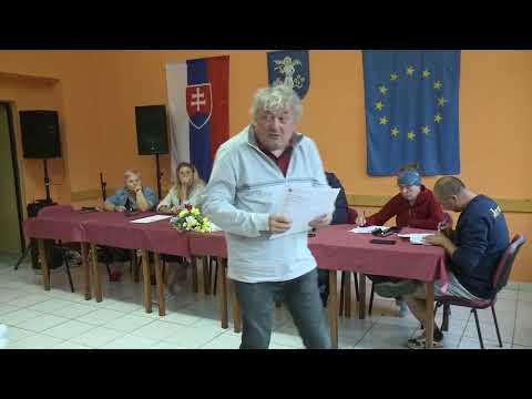 Horná Lehota obecné zastupiteľstvo 12.9.2024