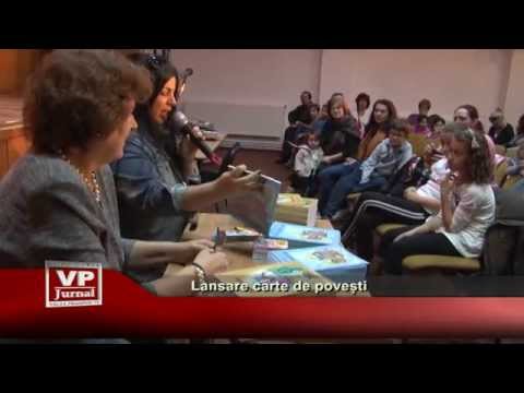 Lansare carte de povesti
