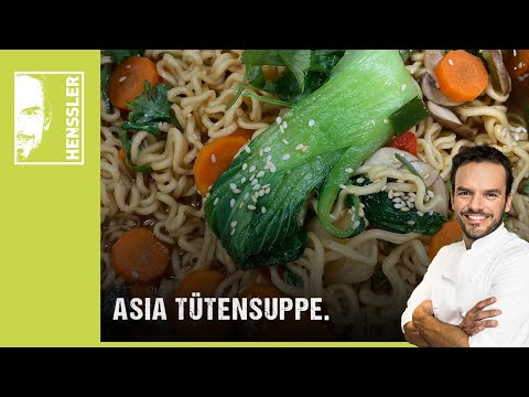 Schnelles Asia Tütensuppen Rezept von Steffen Henssler