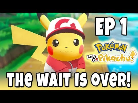 POKEMON LET'S GO PIKACHU EPISODE 1! A New Kanto Adventure for Pikachu!